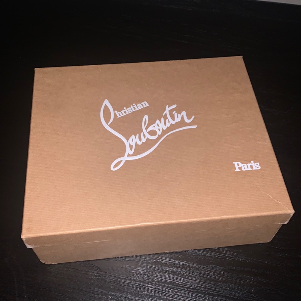 Peep toe Christian Louboutin heels